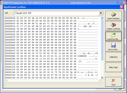 FN015  Engine Control Unit Configuration Manager Function