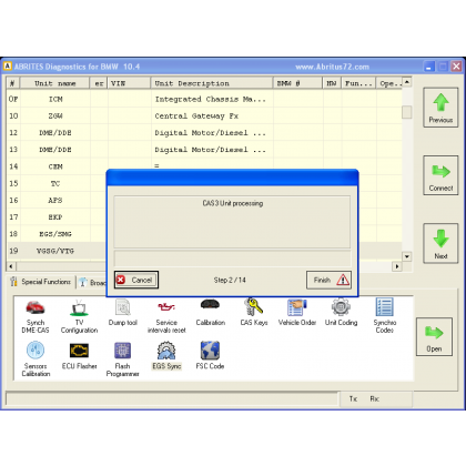 BN011 - Immobiliser parts synchronisation