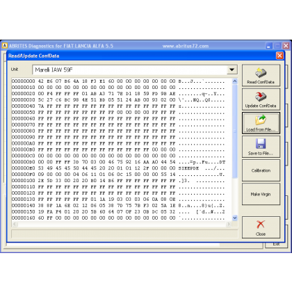 FN015  Engine Control Unit Configuration Manager Function