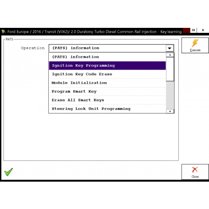 FR008 Key Manager, Advanced Diagnostic Function