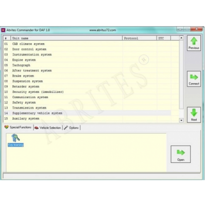 DF002 Key Programming Function