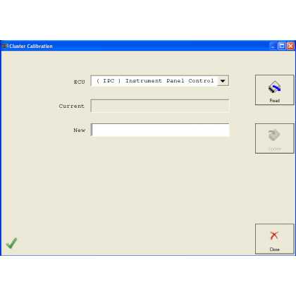 VL003 Instrument Cluster Data Manager Function